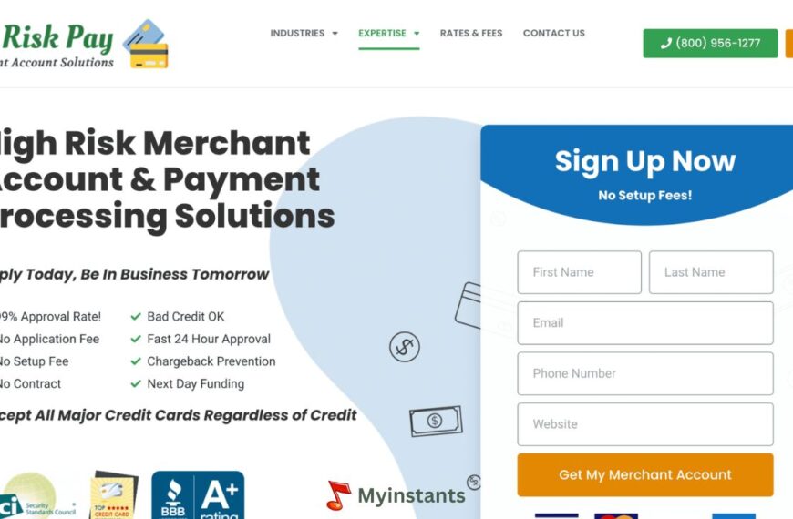 High Risk Merchant Account at Highriskpay.com