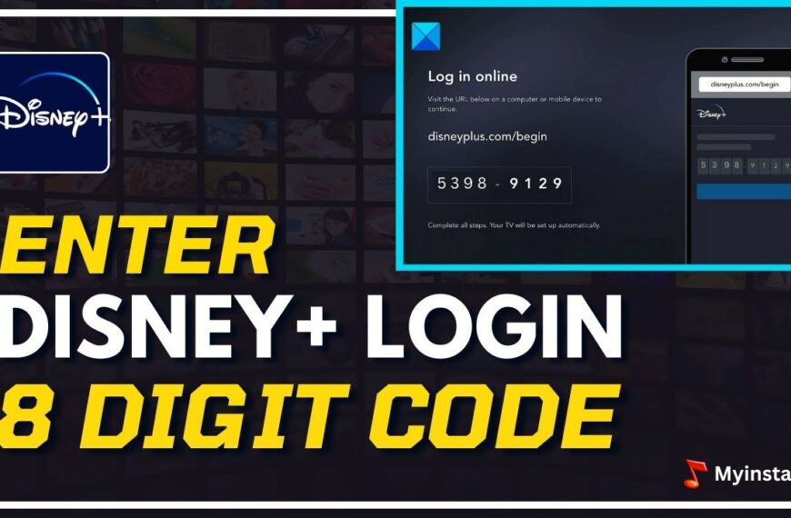 Disneyplus.com Login/Begin - 8 Digit Code TV Activate