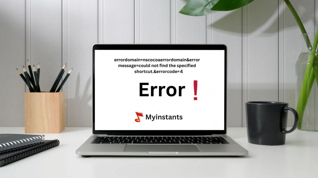 Fix ErrorDomain=NSCocoaErrorDomain&ErrorMessage=Could Not Find the Specified Shortcut.&ErrorCode=4