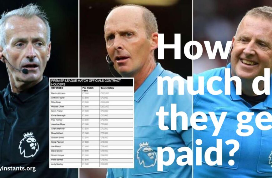 How Much Do Referees Get Paid in a Premier League Match