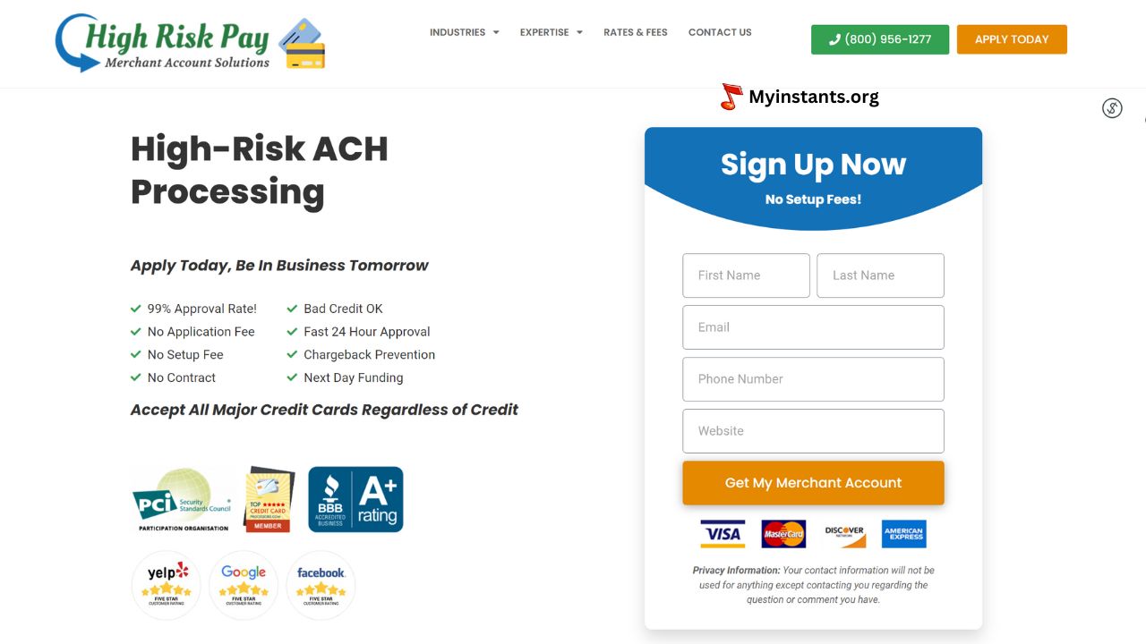 High Risk Credit Card Processing Highriskpay.com