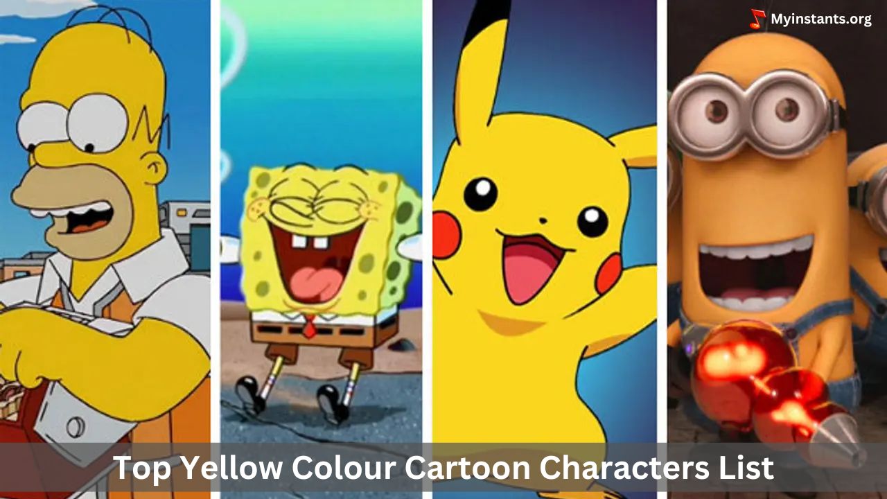 Top 35+ Yellow Colour Cartoon Characters List