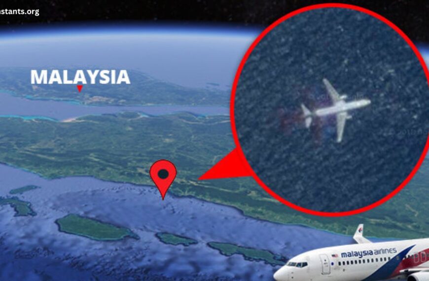 MH370 Malaysia Airlines On Google Maps Location Details