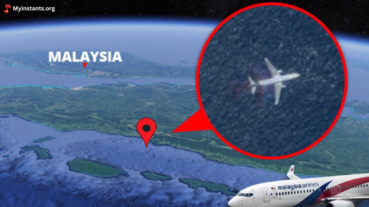 MH370 Malaysia Airlines On Google Maps Location Details